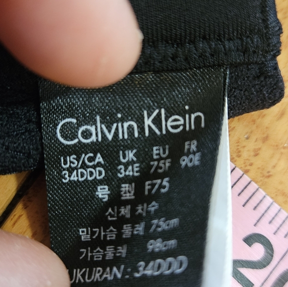 Calvin Klein Women's Bre Size 34DDD - Picture 3 of 4